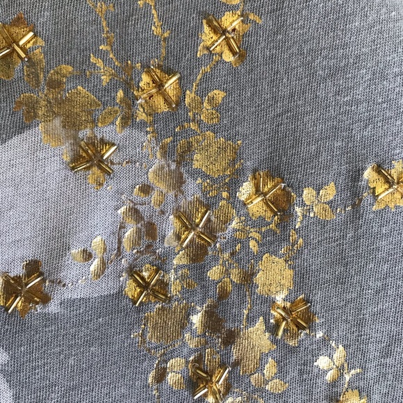 Express Grey Tank with Gold Design - Picture 5 of 5